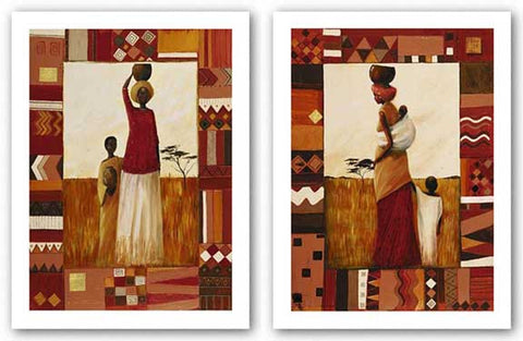 Journey to Kariba Well and Kasama Water Carrier Set by Emilie Gerard