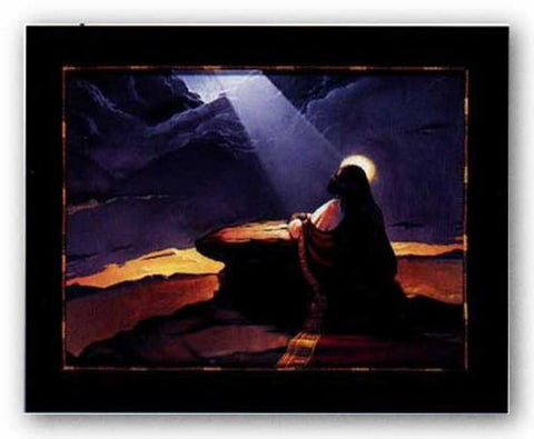Jesus At Mt. Olive by Lionel Talaro