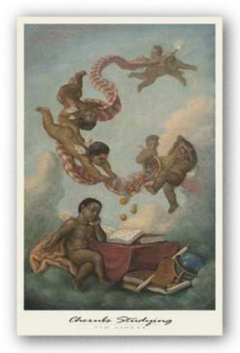 Cherubs Studying by Tim Ashkar