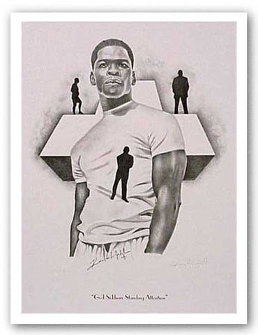 God Soldiers Standing Attention - Limited Edition by Kenneth Joslin