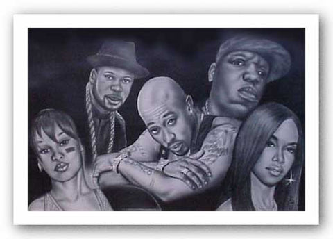 Hip Hop Legends II by Fred Mathews