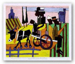 Going To Church by William H. Johnson
