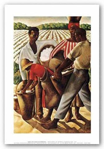 Employment of Negroes in Agriculture, 1934 (Cotton Pickers) by Earle Wilton Richardson