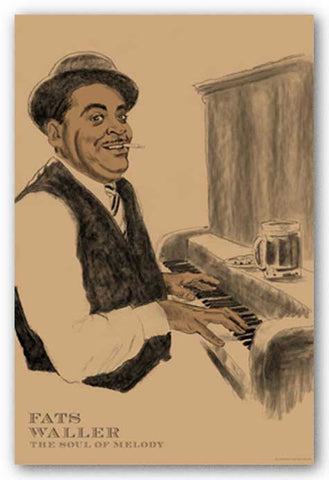 Fats Waller by Clifford Faust