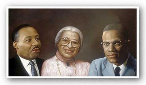 Martin, Rosa, and Malcolm by Andy H.