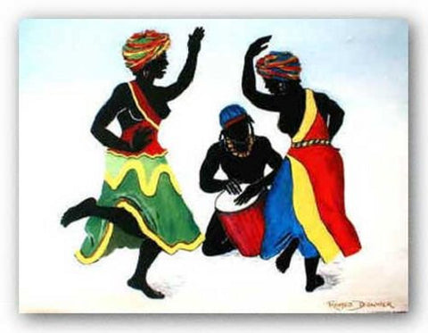 Ebony Dancers II by Romeo Downer