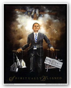 Spiritually Aligned (Barack Obama) by Edwin Lester