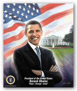 President Barack Obama by Wishum Gregory
