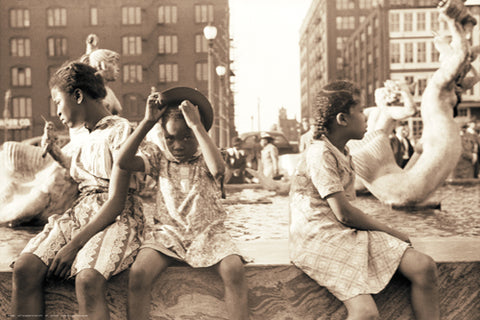 Hot Summer In the City, 1940 by John Vachon