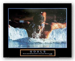 Goals - Swimmer by Motivational