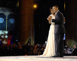 President and First Lady Dance at the 56th Inaugural Ball Washington DC 2009 10"x8" by McMahan Photo Archive