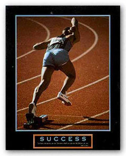 Success - Sprinter by Motivational