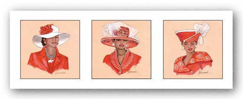Hattitude in Red by Marcella Hayes Muhammad